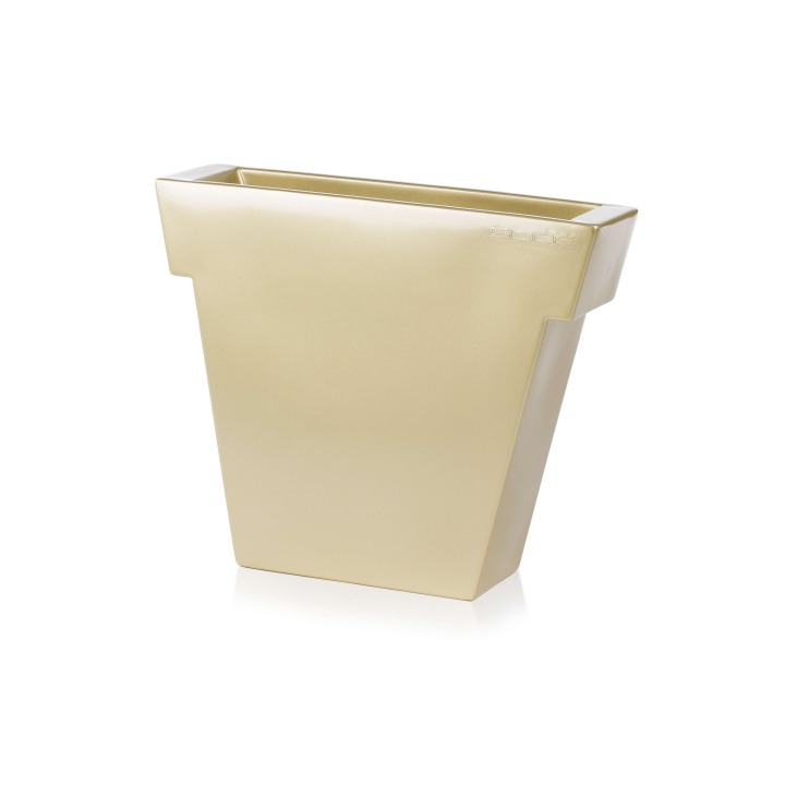 Il Vaso h75 - Slide - doniczka podświetlana – kolor Metallic Gold - Glossy Finish (nr kat. SL ILV075O)