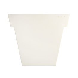 Il Vaso h140 - Slide - doniczka podświetlana – kolor Milky White (nr kat. SD ILV140T)