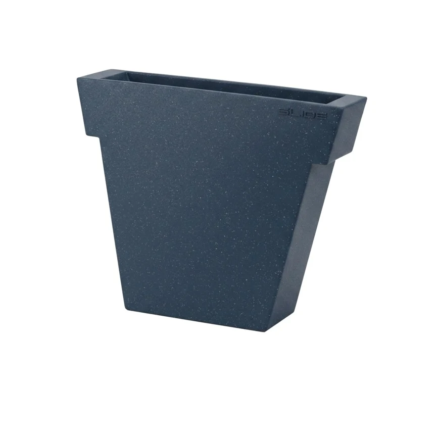 Il Vaso h140 - Slide - doniczka podświetlana – kolor DEEP BLUE (nr kat. SE ILV140L)