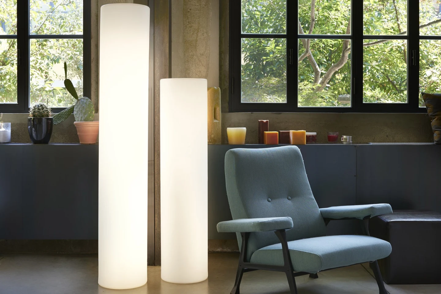 Fluo OUT h170 - Slide - lampa stojąca zewnętrzna – zdjęcie 5