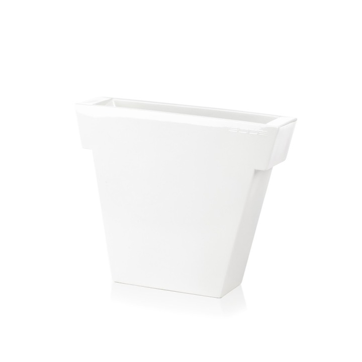 Il Vaso h140 - Slide - doniczka podświetlana – kolor Absolute White - Glossy Finish (nr kat. SL ILV140A)