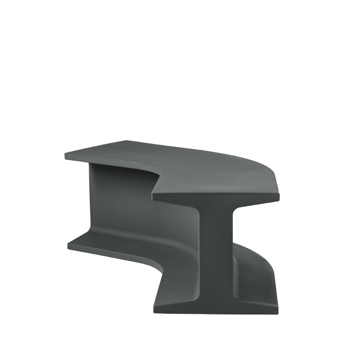 Iron - Slide - pufa – kolor Elephant Grey (nr kat. SD IRN120G)