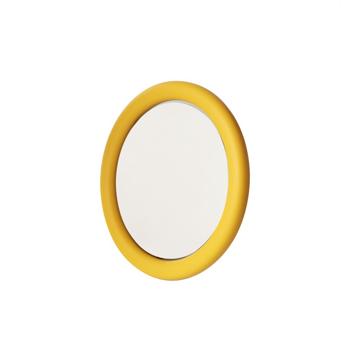 Giotto Mirror 110 - Slide - lustro dekoracyjne – kolor Saffron Yellow (nr kat. SD GTM110B)