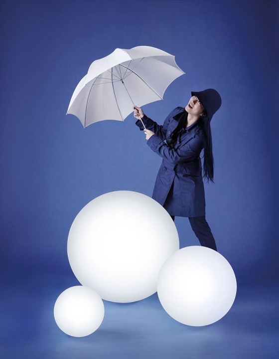 Globo 80 OUT Glossy - Slide - lampa stojąca zewnętrzna – zdjęcie 9