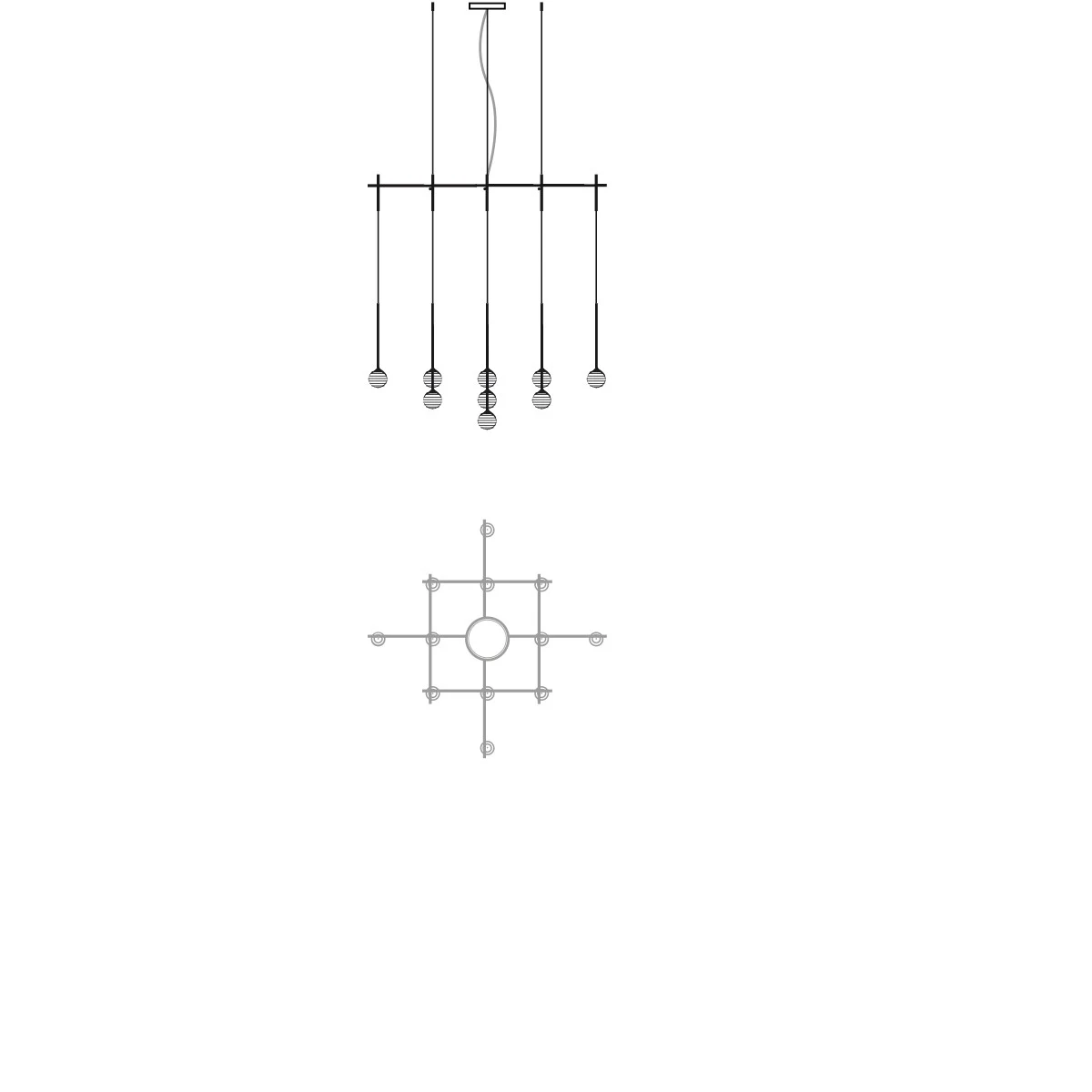 Algorithm Grid 0860 - Vibia - lampa wisząca – zdjęcie 2