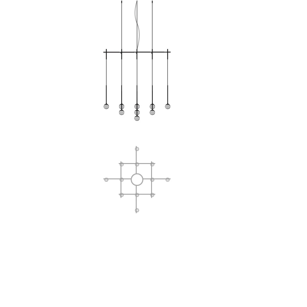 Algorithm Grid 0862 - Vibia - lampa wisząca – zdjęcie 2
