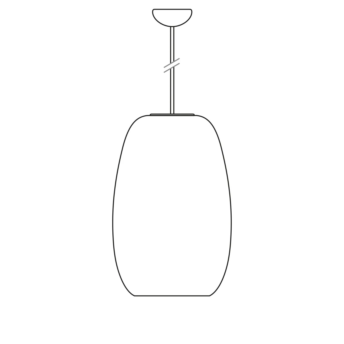 Closer 1709 - Vibia - lampa wisząca – zdjęcie 2
