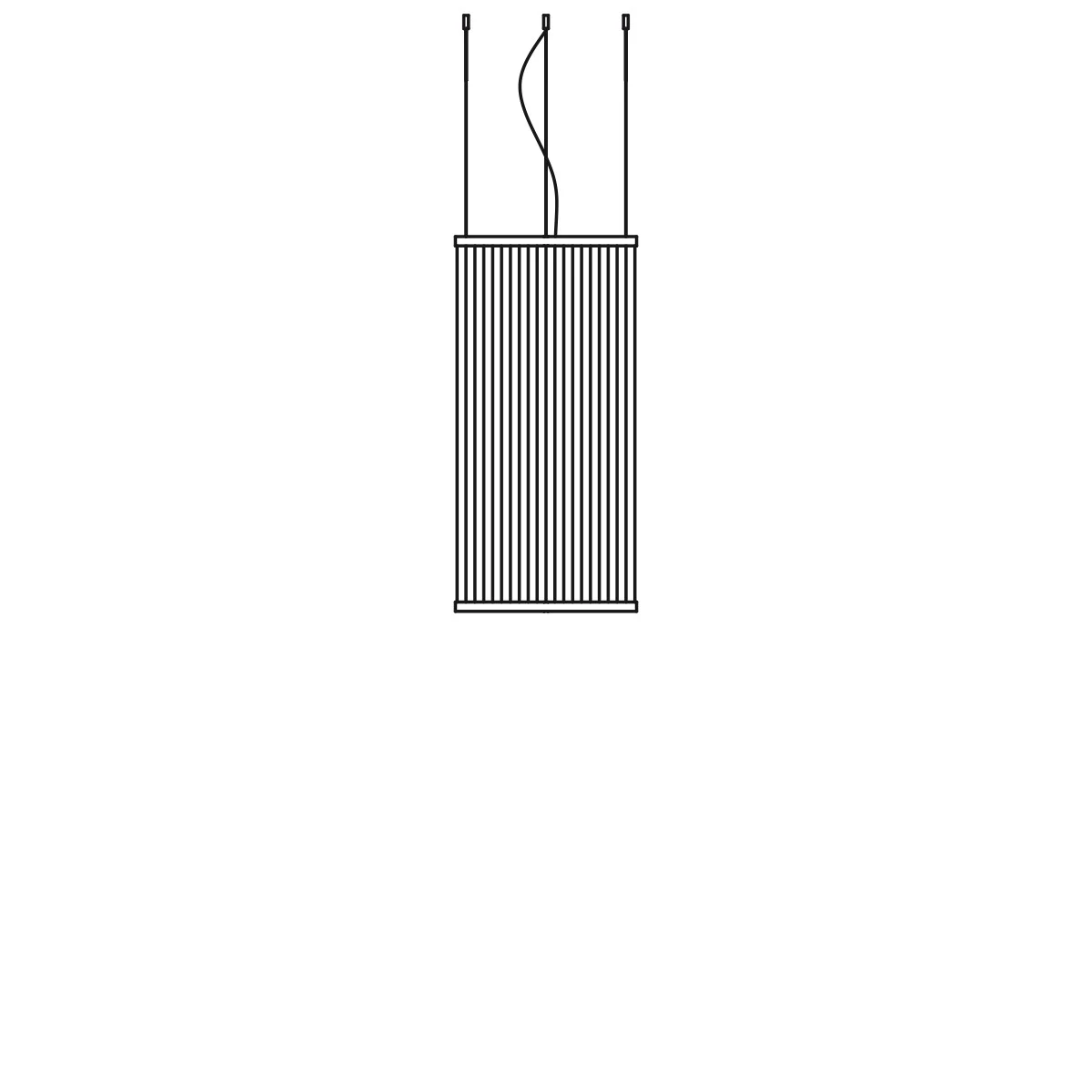 Array 1825 - Vibia - lampa wisząca – zdjęcie 2