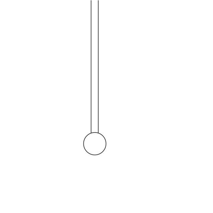 Cosmos 2500 - Vibia - lampa wisząca – zdjęcie 2