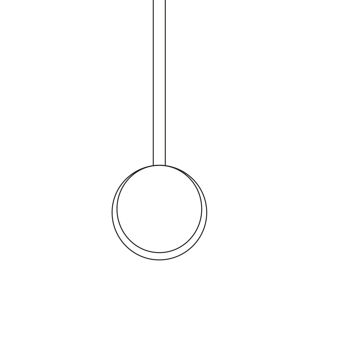 Cosmos 2502 - Vibia - lampa wisząca – zdjęcie 2