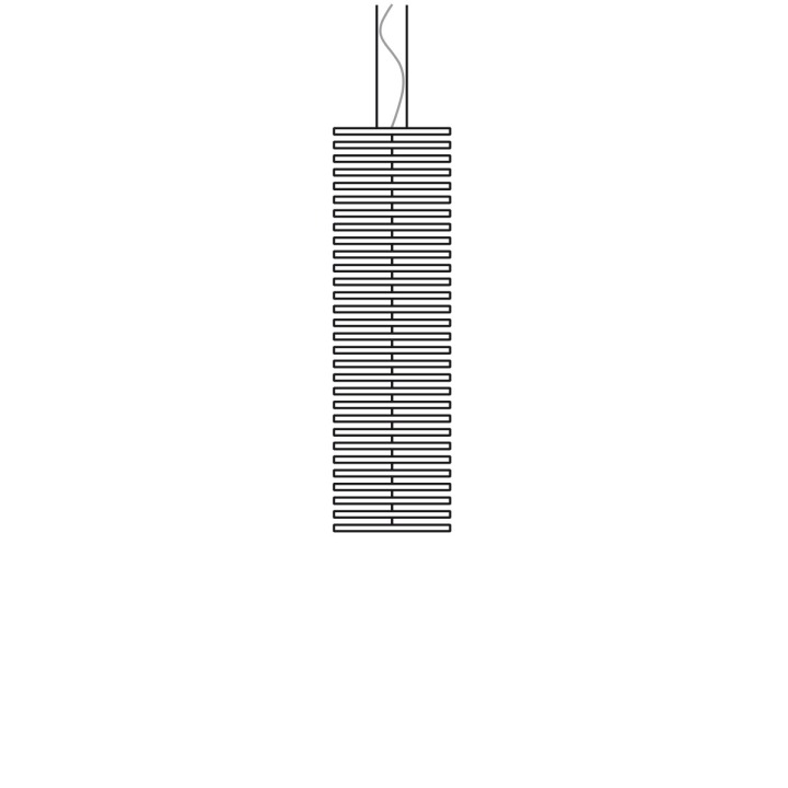Rhythm Vertical 2142 - Vibia - lampa wisząca – zdjęcie 2