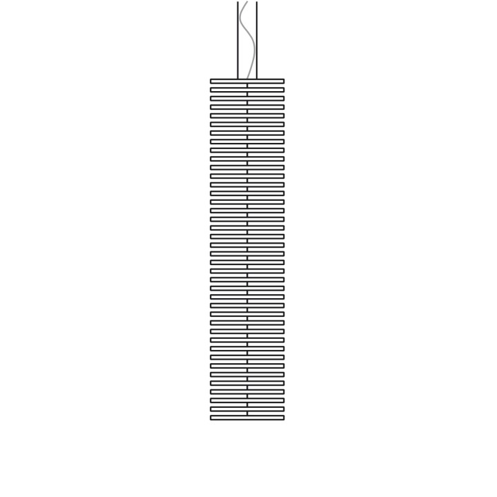 Rhythm Vertical 2143 - Vibia - lampa wisząca – zdjęcie 2