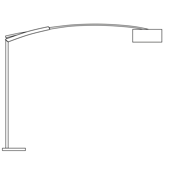 Balance 5189 - Vibia - lampa podłogowa – zdjęcie 2