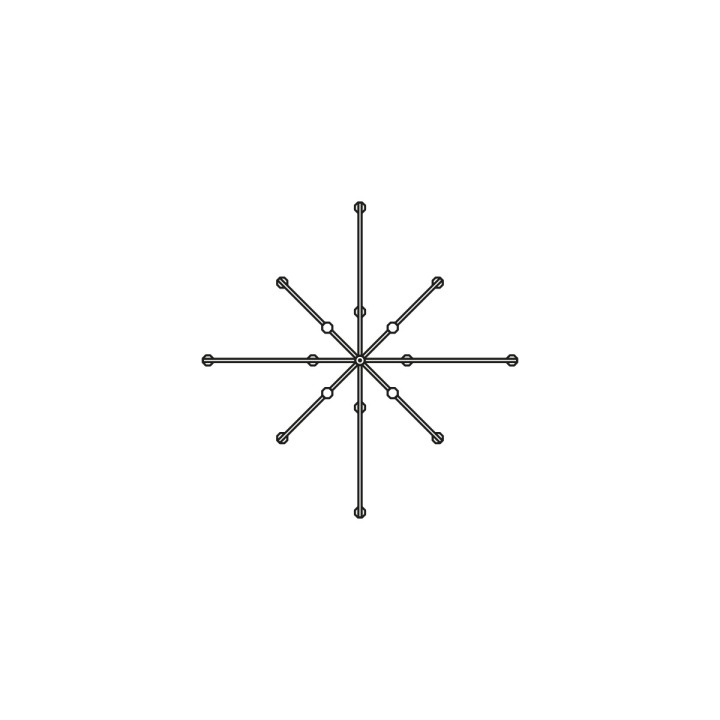 Nexum 5110 - Vibia - lampa wisząca – zdjęcie 2