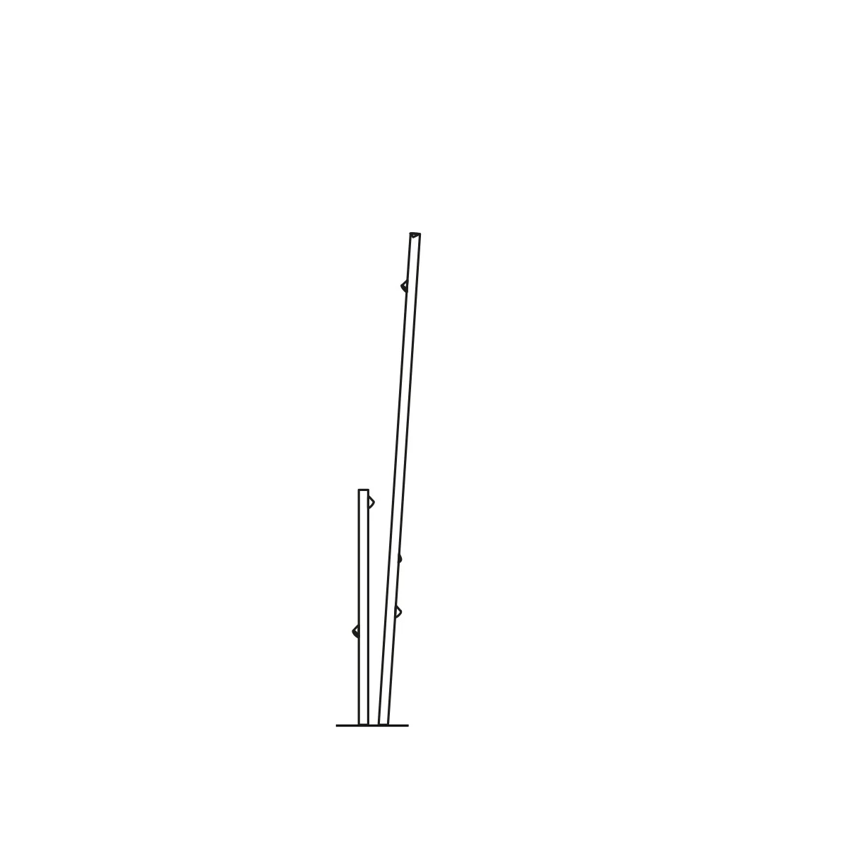 Bamboo 4810 - Vibia - lampa zewnętrzna – zdjęcie 2
