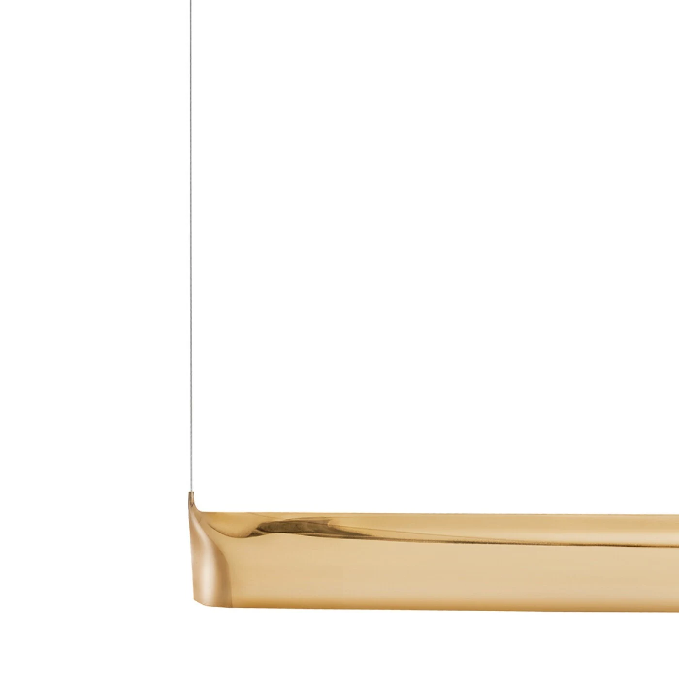 Blade 160 - Zieta - lampa wisząca – kolor Heat Flamed Gold (nr kat. ZE-BLADE-160-GLD-TW)
