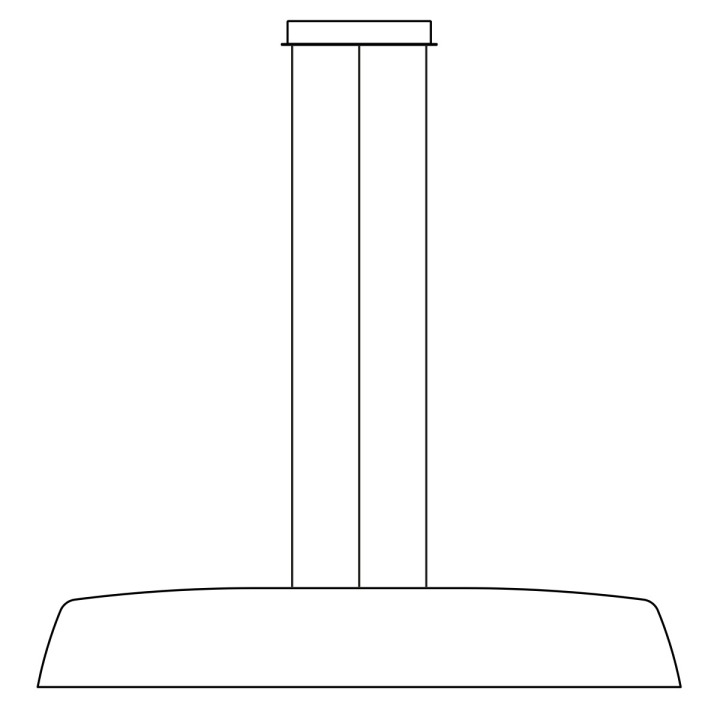 Bigger 3935 - Vibia - lampa wisząca – zdjęcie 2