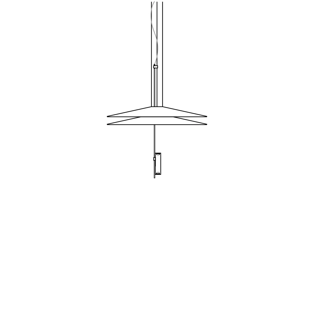 Flamingo 1510 - Vibia - lampa wisząca – zdjęcie 2