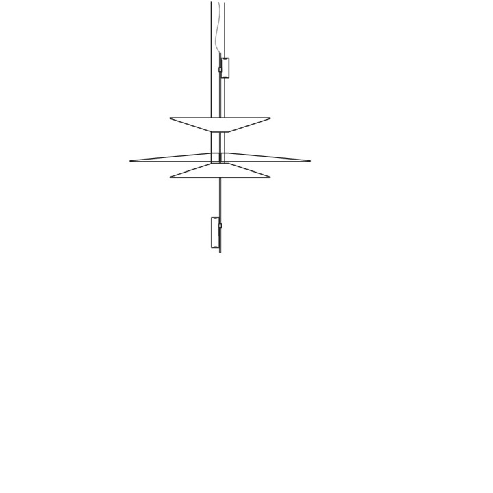 Flamingo 1530 - Vibia - lampa wisząca – zdjęcie 2