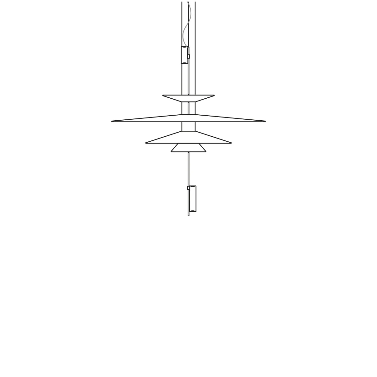 Flamingo 1550 - Vibia - lampa wisząca – zdjęcie 2