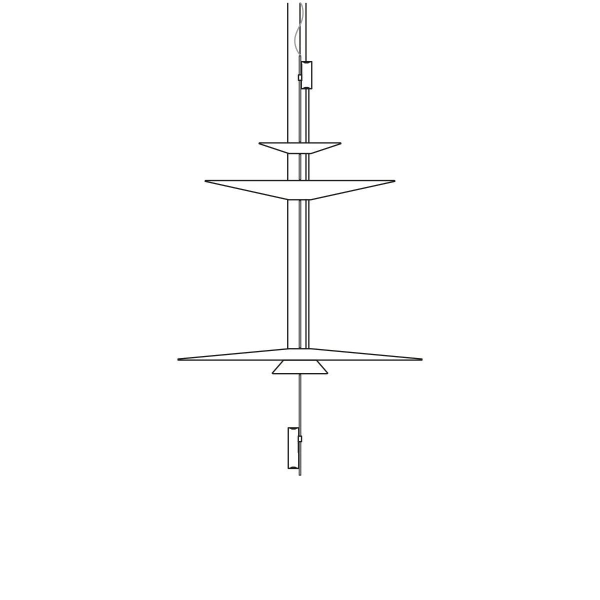 Flamingo 1560 - Vibia - lampa wisząca – zdjęcie 2