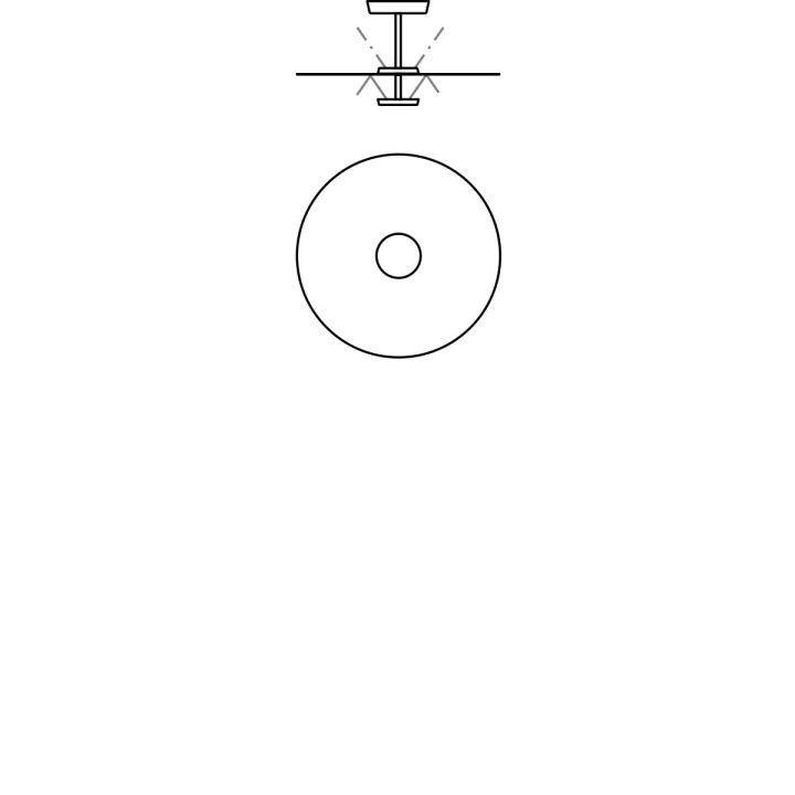 Flat 5915 - Vibia - plafon – zdjęcie 2
