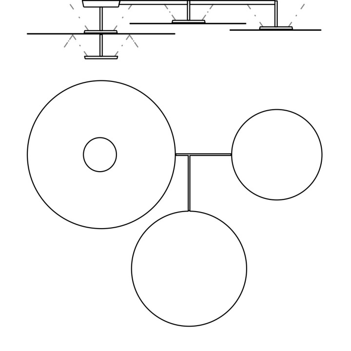 Flat 5922 - Vibia - plafon – zdjęcie 2