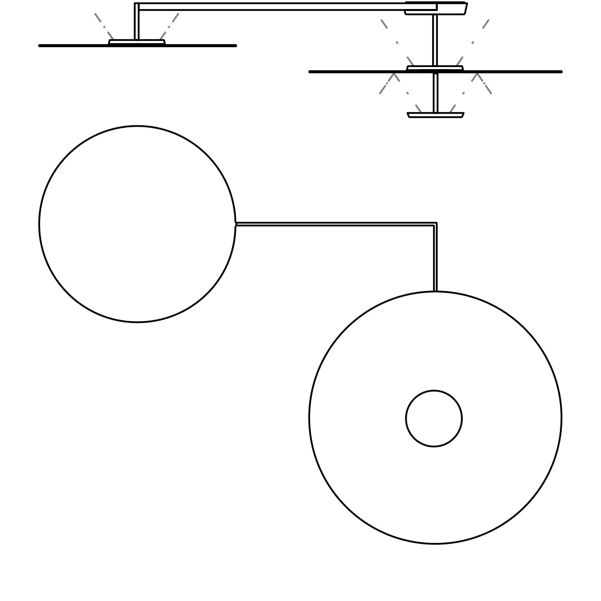 Flat 5924 - Vibia - plafon – zdjęcie 2