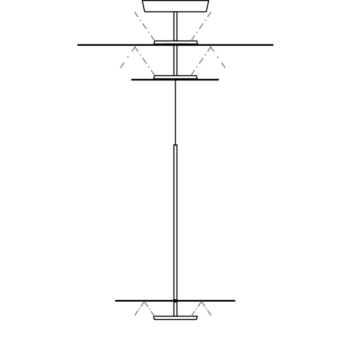 Flat 5930 - Vibia - lampa wisząca – zdjęcie 2