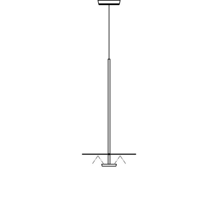 Flat 5935 - Vibia - lampa wisząca – zdjęcie 2
