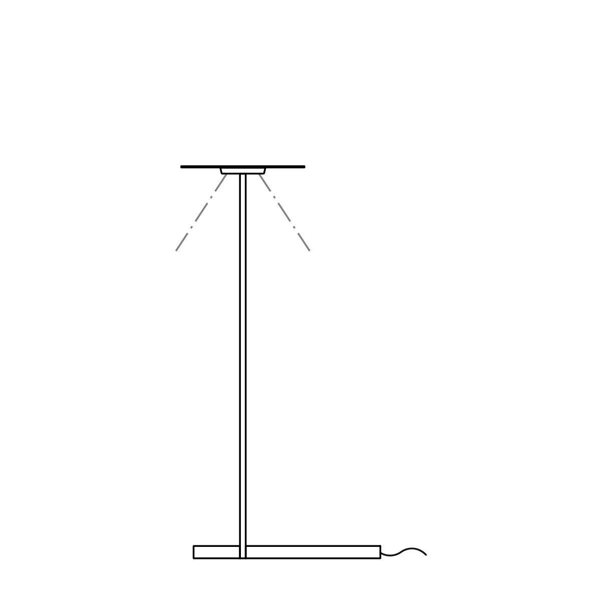 Flat 5957 - Vibia - lampa podłogowa – zdjęcie 2