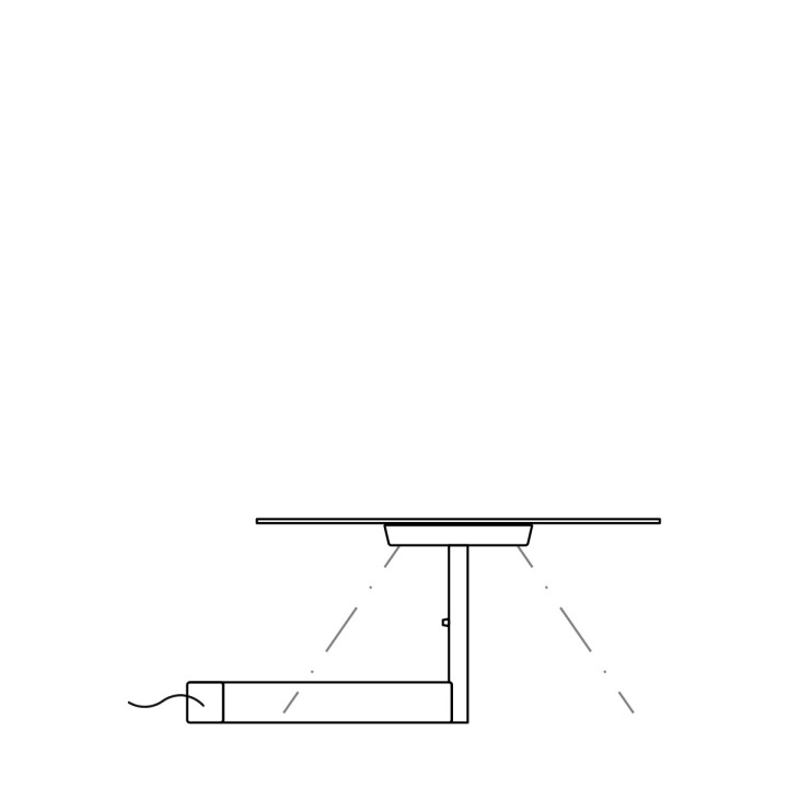 Flat 5965 - Vibia - lampa stołowa – zdjęcie 2
