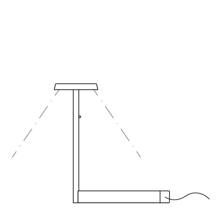 Flat 5970 - Vibia - lampa stołowa – zdjęcie 2