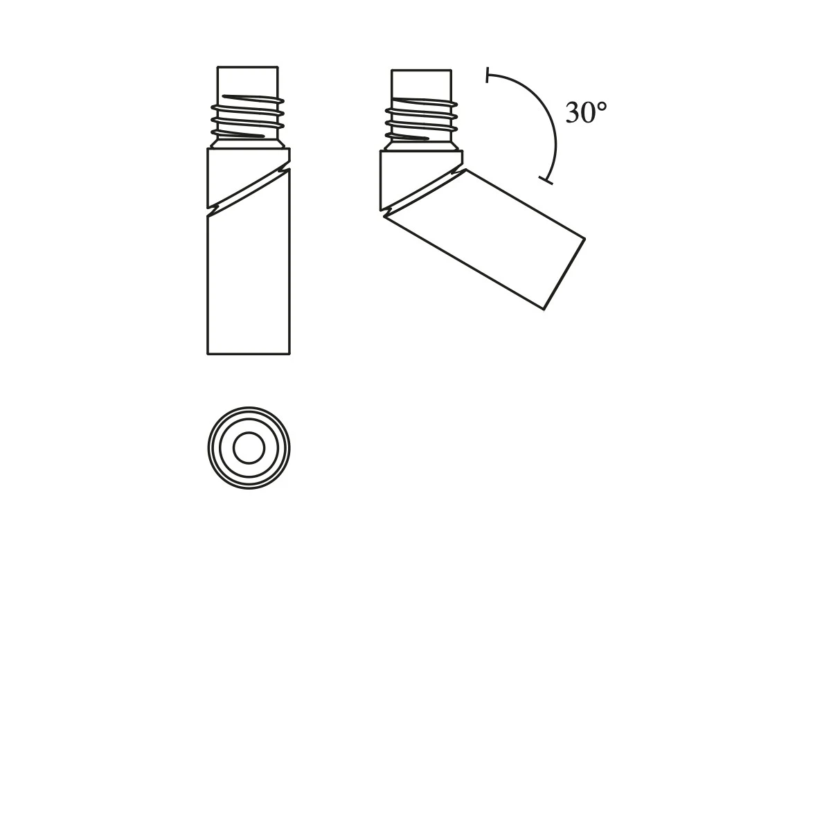 Bind Solo 6670 - Vibia - oprawa wpuszczana – zdjęcie 2