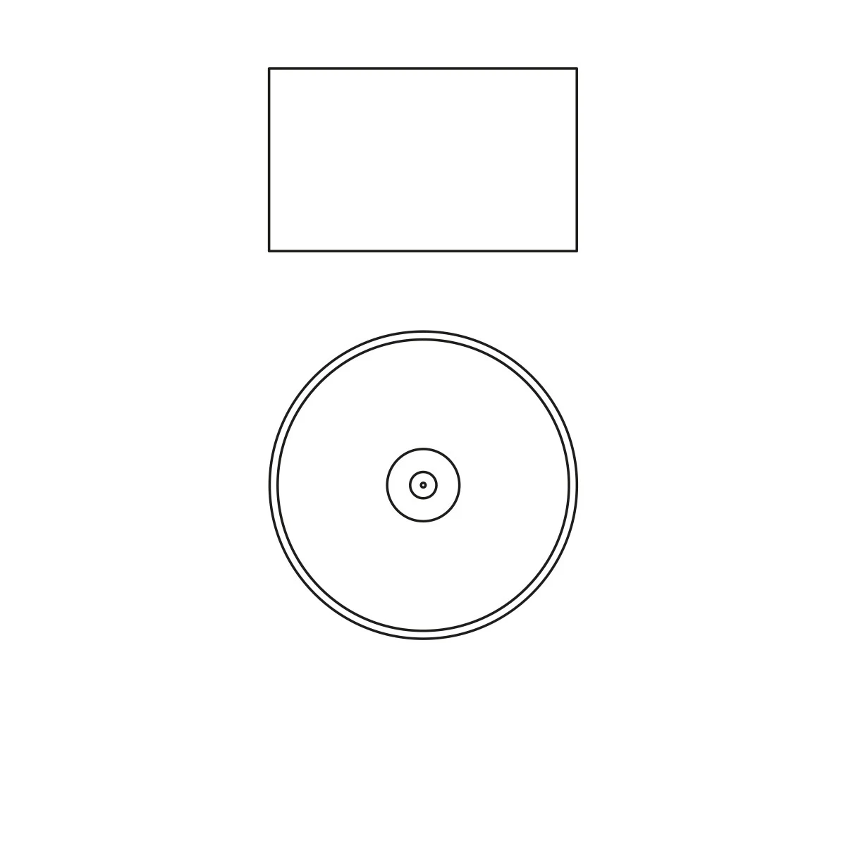 Bind Solo 6702 - Vibia - plafon – zdjęcie 2