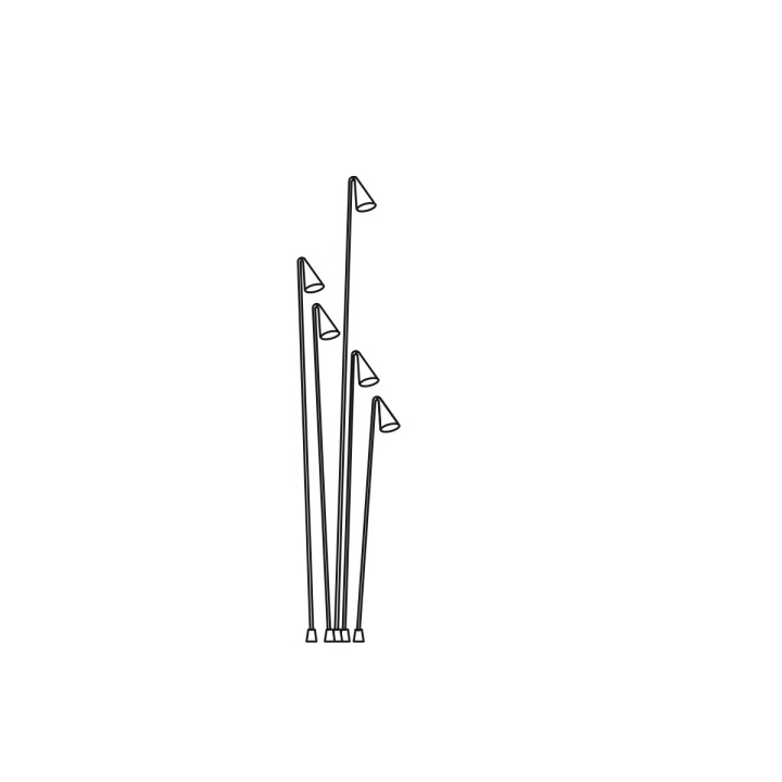 Brisa 4640 - Vibia - lampa zewnętrzna – zdjęcie 2