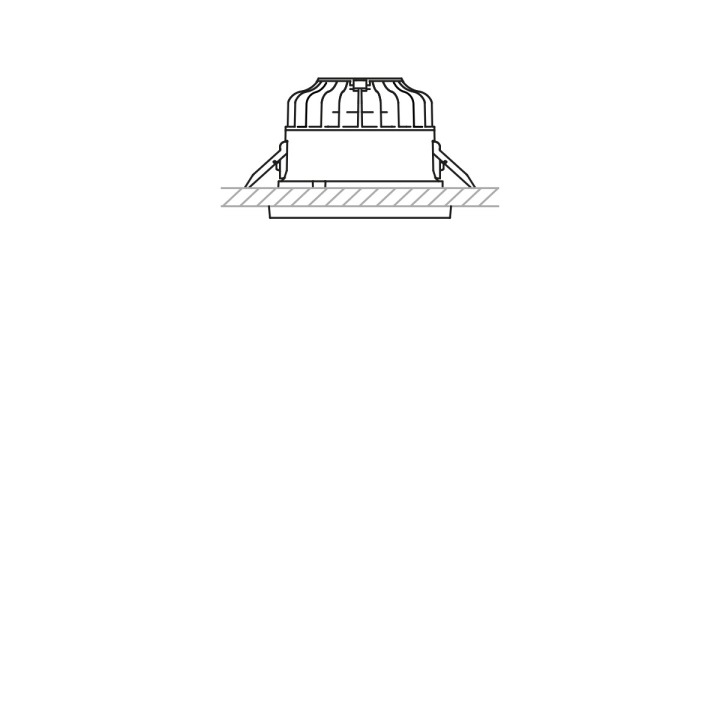 Circle 3323 - Vibia - oprawa wpuszczana – zdjęcie 2