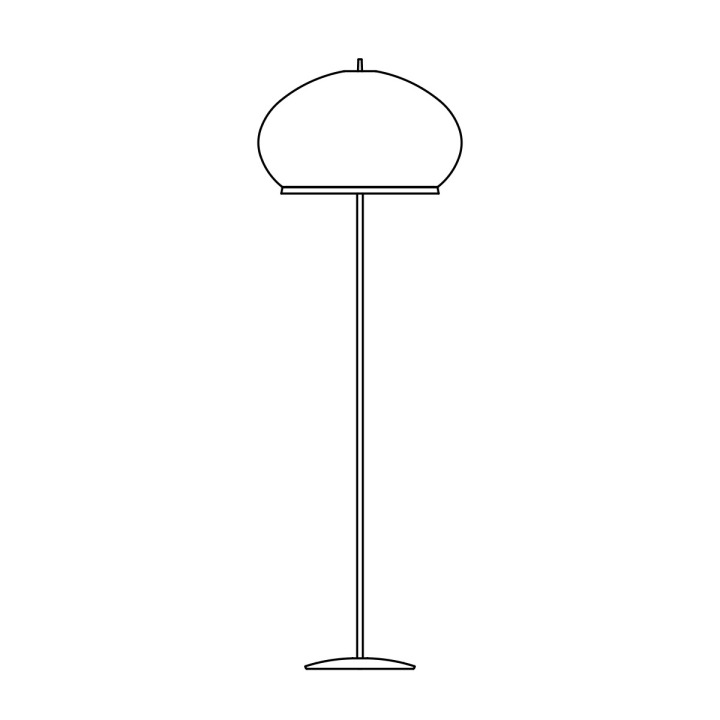 Knit 7487 - Vibia - lampa podłogowa – zdjęcie 2