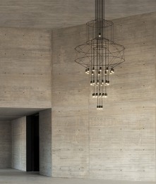 Wireflow Chandelier 0315 - Vibia - lampa wisząca