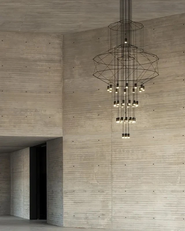 Wireflow Chandelier 0377 - Vibia - lampa wisząca – zdjęcie 4