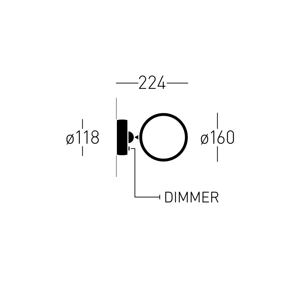 Myco 160 K - Chors - kinkiet – zdjęcie 8