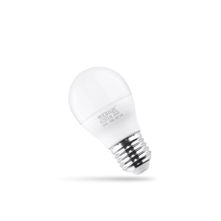 LED E27 3000K 7,5W 620lm - Sollux Lighting - żarówka
