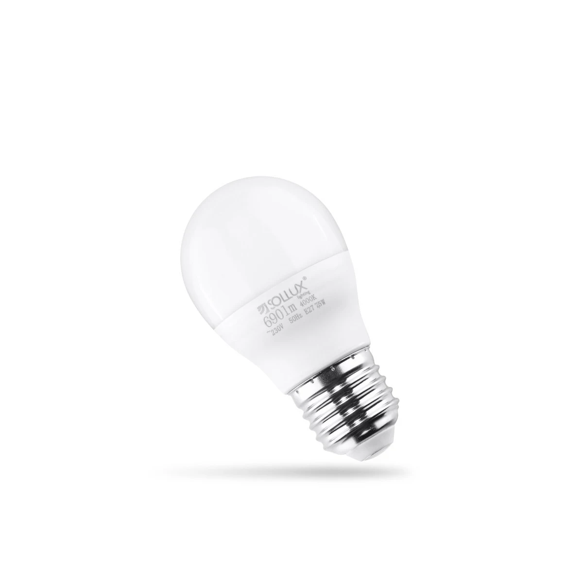 LED E27 4000K 7,5W 690lm - Sollux Lighting - żarówka
