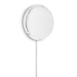 Kin (z wtyczką) - Zieta - kinkiet – kolor Inox Polished (nr kat. ZE-KIN-PLUG-INX-TW)