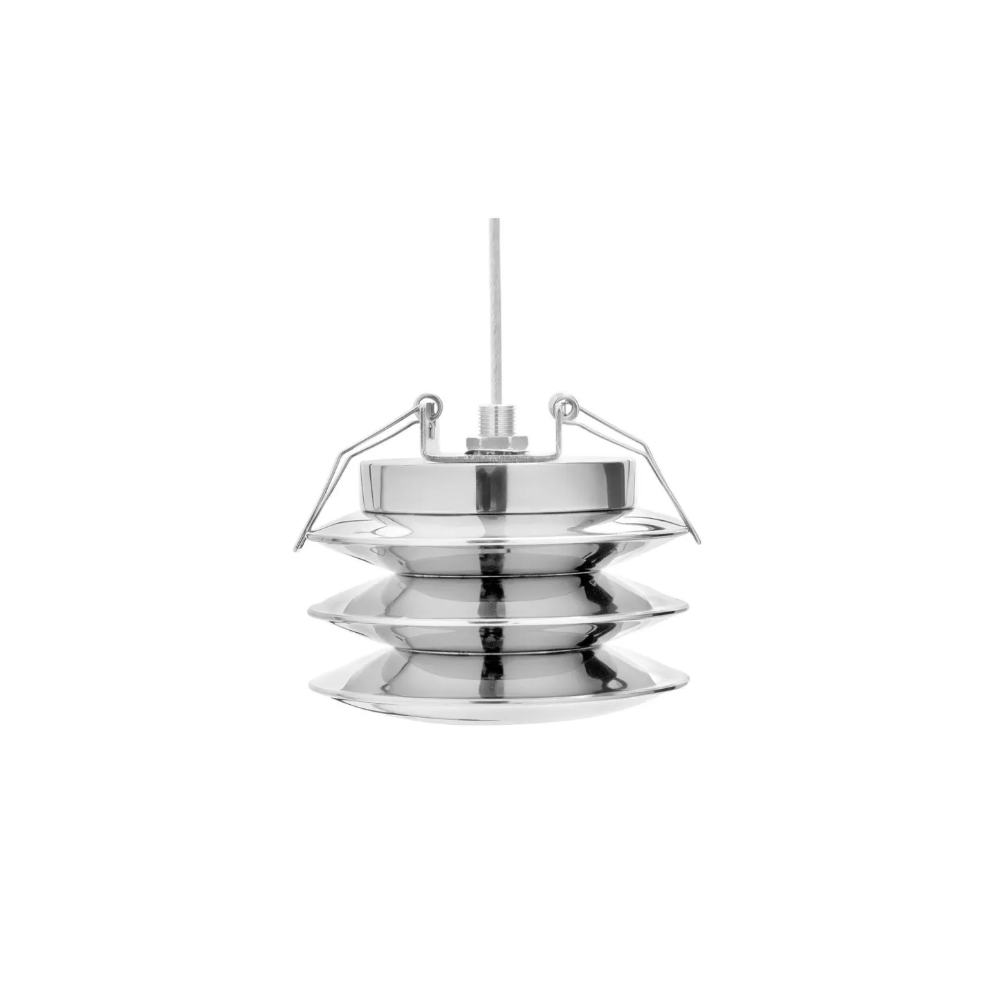 Harmonica Ceiling - Zieta - plafon – kolor Inox Polished (nr kat. ZE-HARMONICA-CEILING-INX-TW)