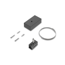 Ego Kit Bi-emission Cable 2 Mt + Ceiling Cup - Ideal Lux - akcesoria techniczne