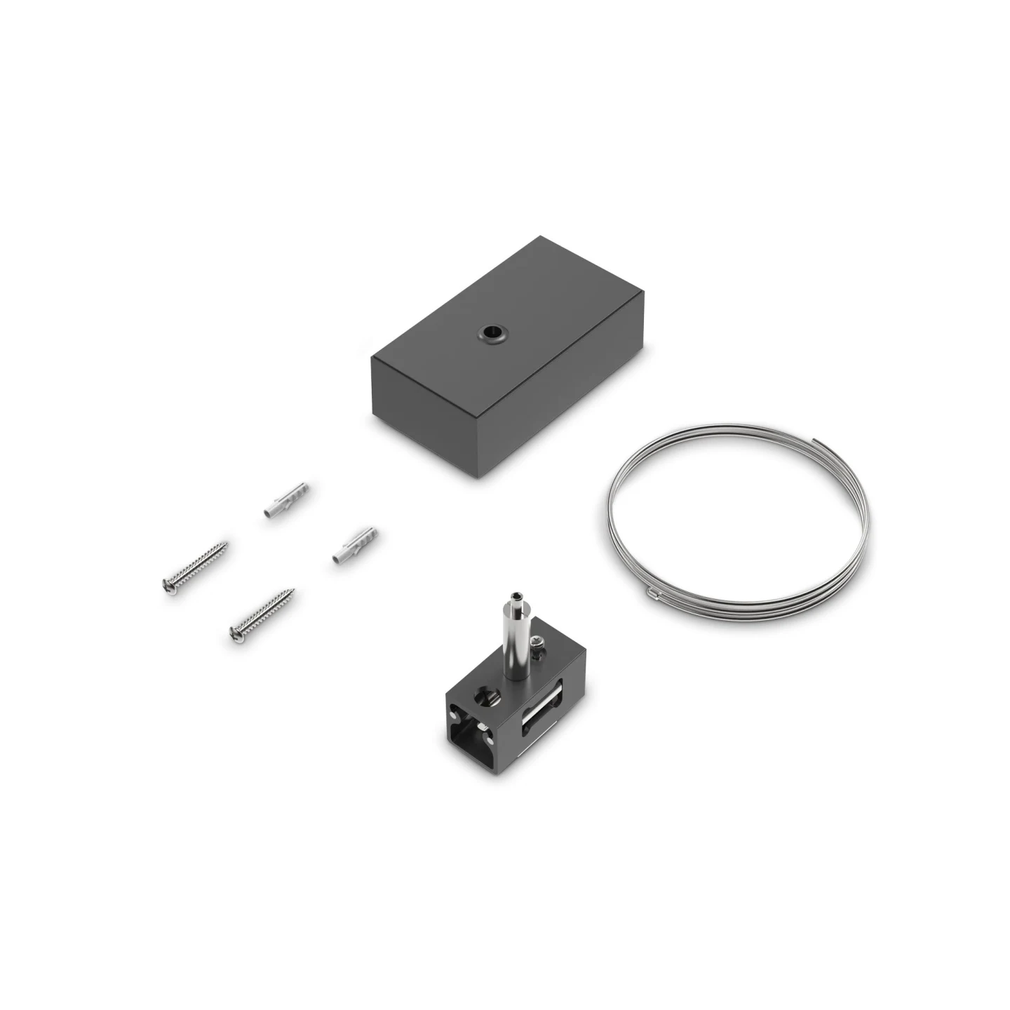 Ego Kit Bi-emission Cable 2 Mt + Ceiling Cup - Ideal Lux - akcesoria techniczne