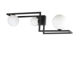 Angolo PL3 - Ideal Lux - plafon – kolor Czarny (nr kat. 284286)