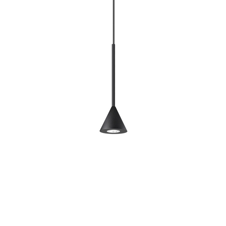 Archimede SP Cono - Ideal Lux - lampa wisząca – kolor Czarny (nr kat. 328348)