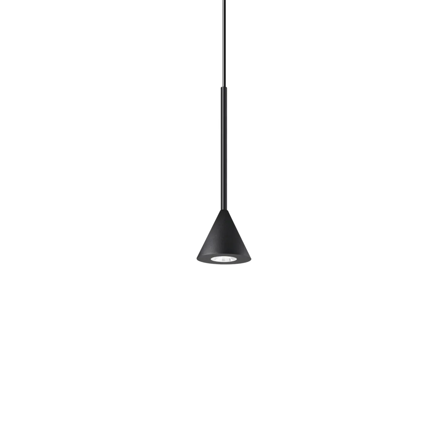 Archimede SP Cono - Ideal Lux - lampa wisząca – kolor Czarny (nr kat. 328348)